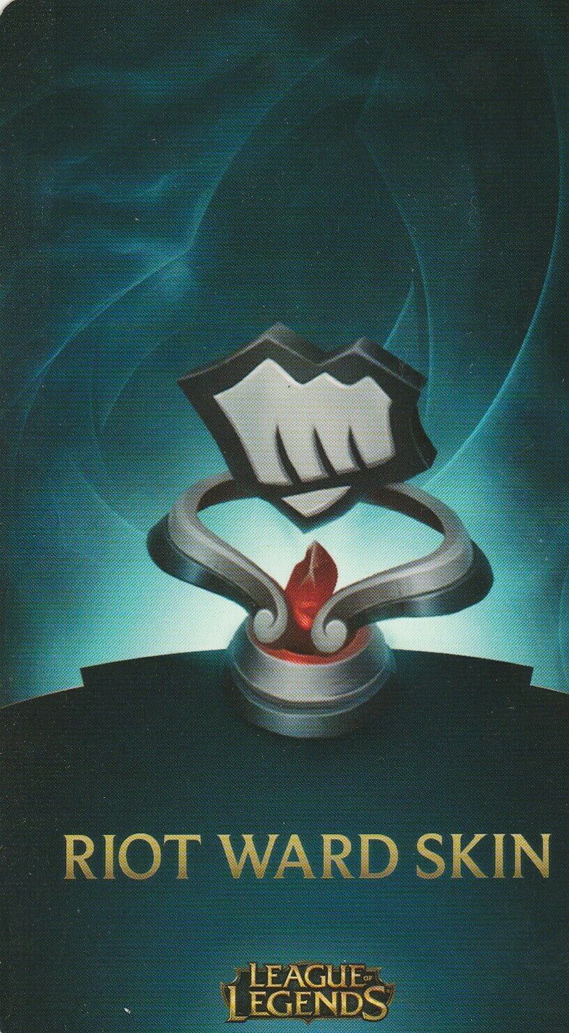 League of Legends Riot Ward Skin Merchandise