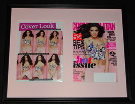 Ashley Greene Signed Framed 2012 Cosmopolitan 16x20 Magazine Cover Display image 1