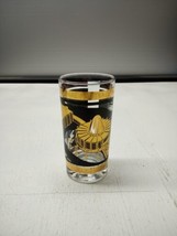 Vintage Nfl Hall Of Fame Canton Ohio Drinking Glass 5.5" Tall - $10.16