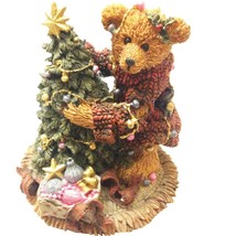 Boyds Bears, Christmas, Elliot & the Tree, PRISTINE - $15.95