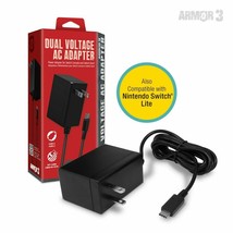 Armor 3 m07318 dual voltage ac adapter for nintendo switch/lite - $74.13