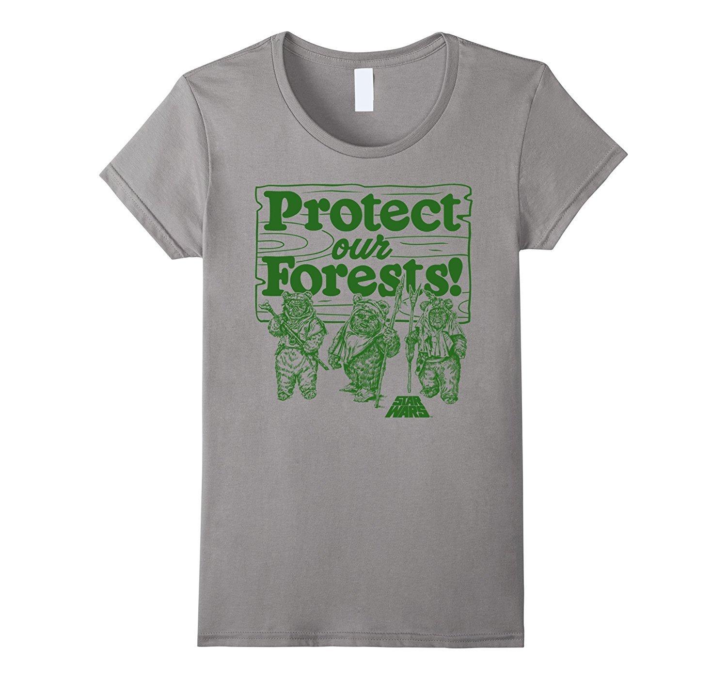 protect our forests ewok shirt