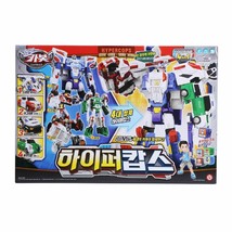 Hello Carbot Hypercops Vehicle Car Robot 4-stage transforming combined Robot Toy