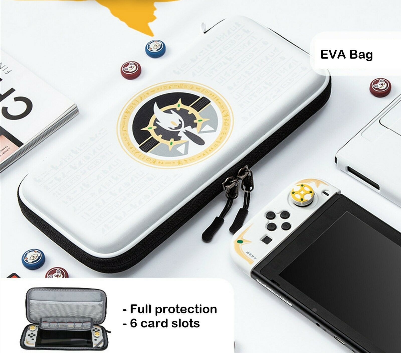 For Nintendo Switch & OLED Pokémon Legends Arceus Carrying Case Travel