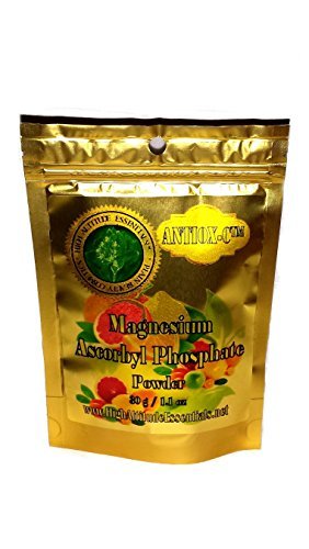 Magnesium Ascorbyl Phosphate (Map) Powder- 30G/1.1Oz -100% Pure Stable Vitamin C
