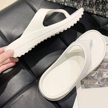 2022 New Women Sandals Summer Platform Flip Flops Casual Flat Slides Outdoor Bea - $28.44