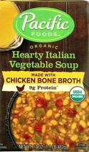 Pacific Foods Organic Hearty Italian Vegetable Soup 17 oz ( Pack of 6 ) - $44.54