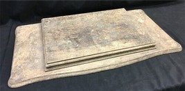 Singer Wood Table Top, Treadle Sewing Machine Base, Cabinet Part Vintage E - $124.00