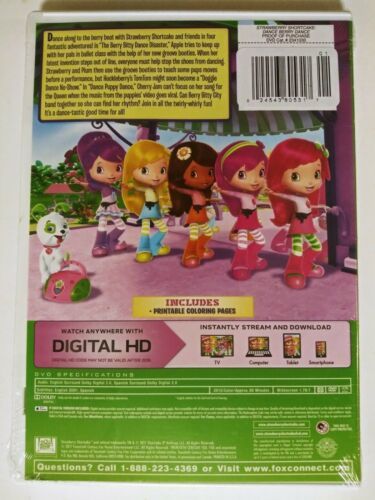 Strawberry Shortcake Dance Berry Dance DVD 2017 animated kids cartoon ...