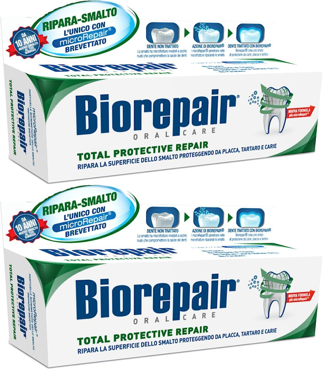 Primary image for Biorepair: "Total Protective Repair" Toothpaste with microRepair, New Formula - 