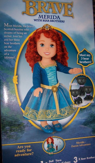 brave toddler doll