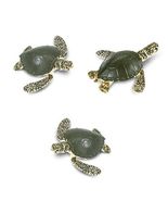 Toy Sea Turtle Set/3 Game Pcs Doll House Shoppe Micro-mini Miniature - $4.50