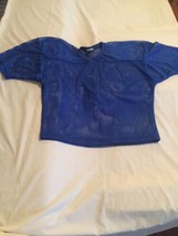 Rawlings football jersey shirt Youth Size XL blue practice mesh athletic New - $11.29