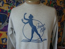 Vintage 90s Shannon Miller USA Olympics Gymnastics Crewneck Sweatshirt M  - $44.55