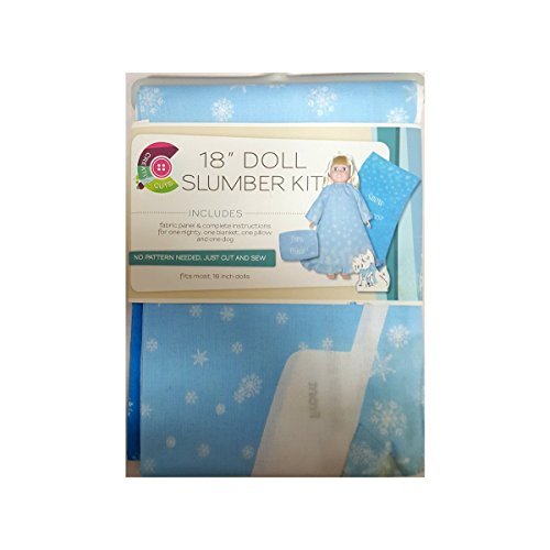Primary image for Spring Creative Products Daisy Kingdom 18 Doll Slumber Kit - Snow Princess Desig