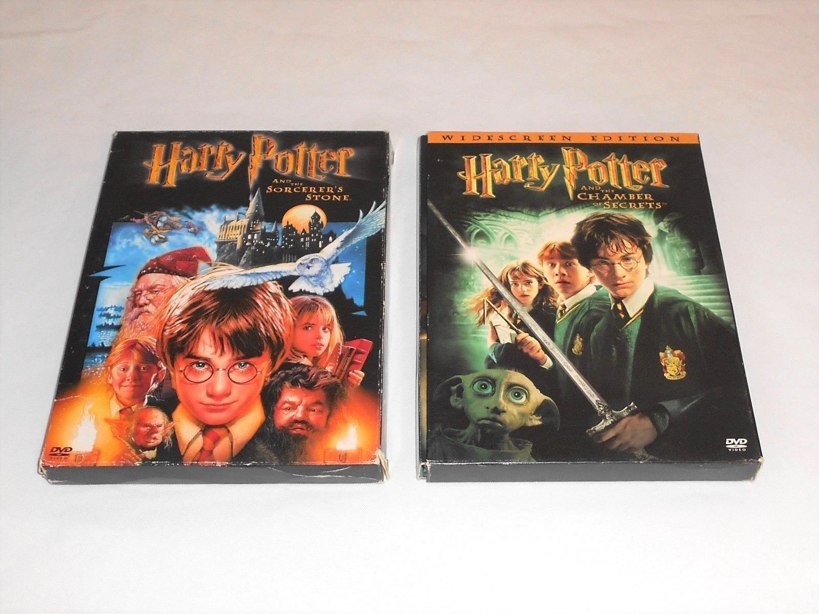 Harry Potter The Sorcerer's Stone & Harry Potter The Chamber Of Secrets ...