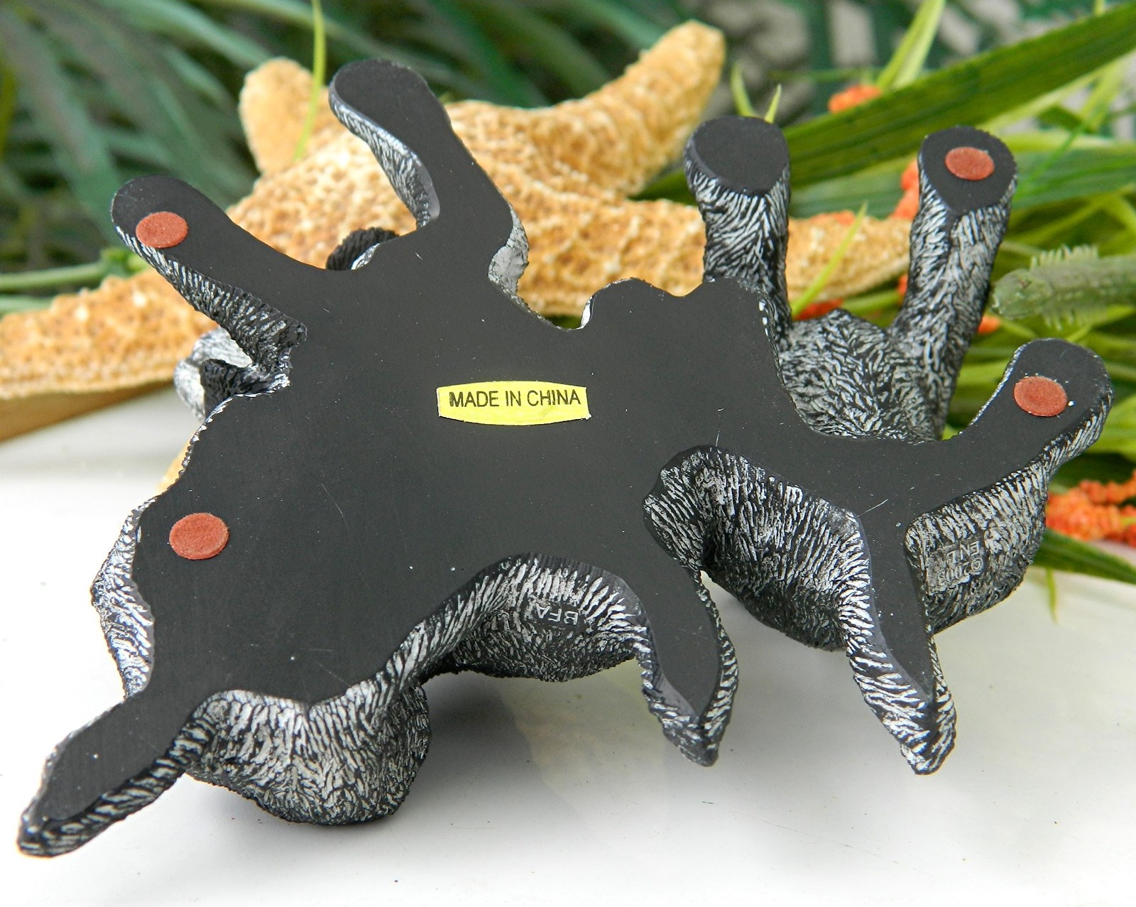blue roan cocker spaniel figurine