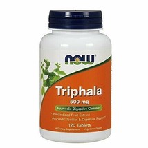 NOW Foods Triphala 500mg 120 Tablets - $15.03