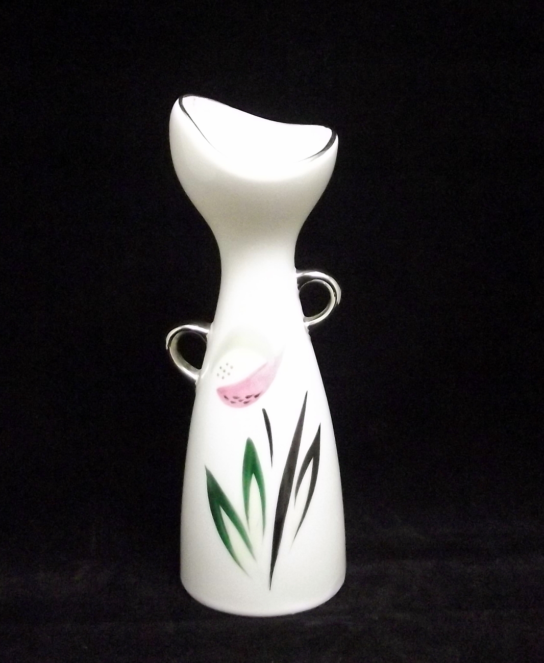 Vintage Giftcraft mid century modern porcelain vase made in Japan Vases