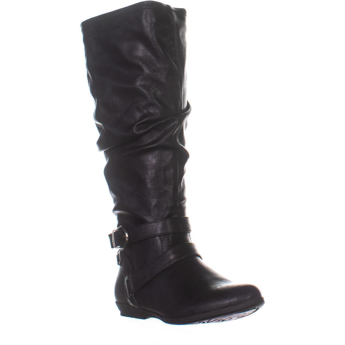 Cliffs By White Mountain Fairfield Wide Calf Boots, Black - Boots