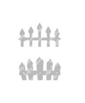 5 Dex Fences DIGITAL File.  Instant Download. PNG & SVG Files.  No Physical Ship image 2