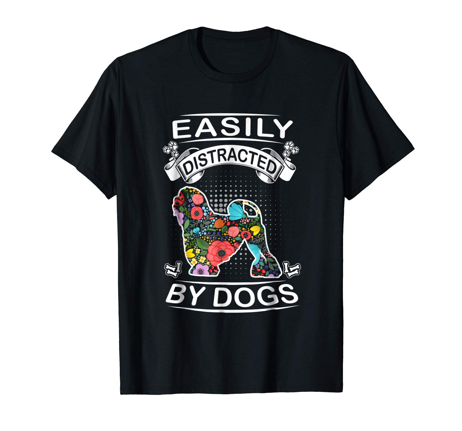 easily distracted by dogs shirt