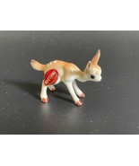 Vintage Bone China Japan Deer Fawn Miniature Figurine 1¼&quot; Tall - $9.95