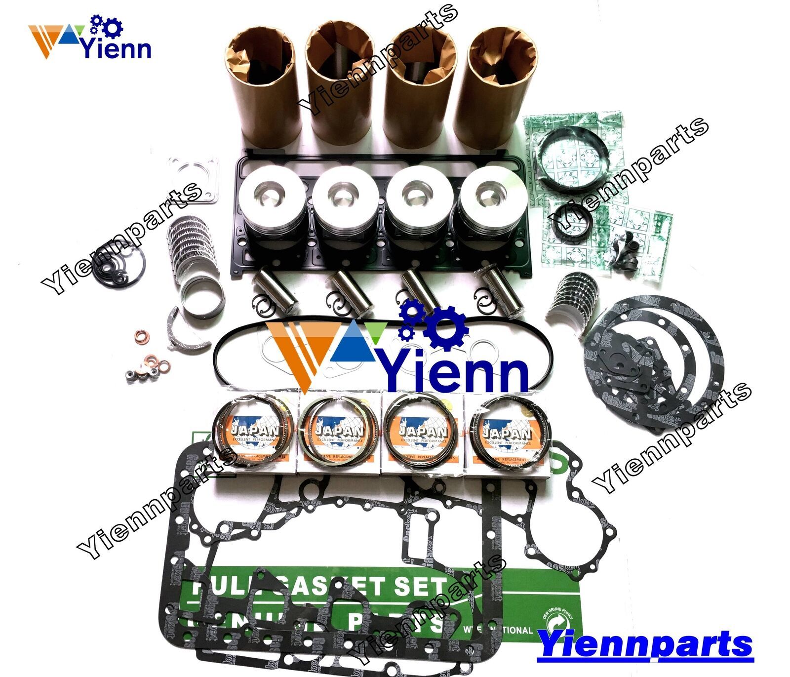 V2403 V2403MDI V2403MDIE3B Overhaul Rebuild Kit Part For Kubota