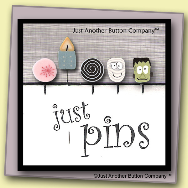 Primary image for Pixie Wishes Just Pins JP132 set 5 for pincushions JABC Just Another Button Co