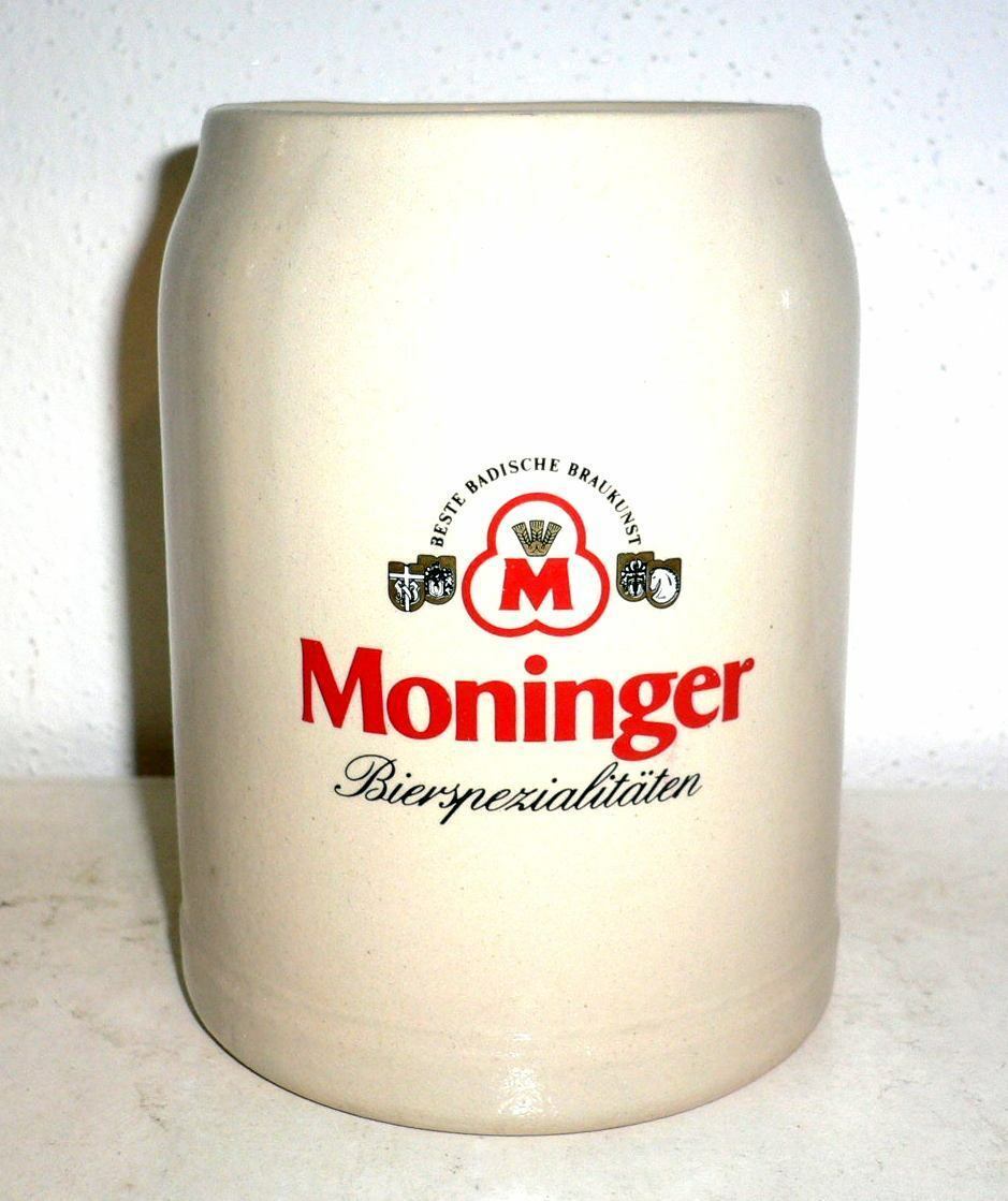 Moninger Brauerei Karlsruhe Bierspezialitaten German Beer Stein Germany