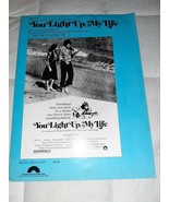 Vintage Sheet Music 1977 You Light Up My Life by Debby Boone - $5.00