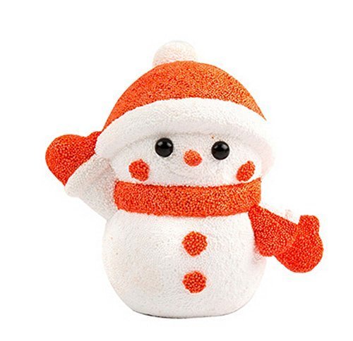 Beads Mud Clay Dolls for Kids or Baby DIY Colorful Toy(Snowman)