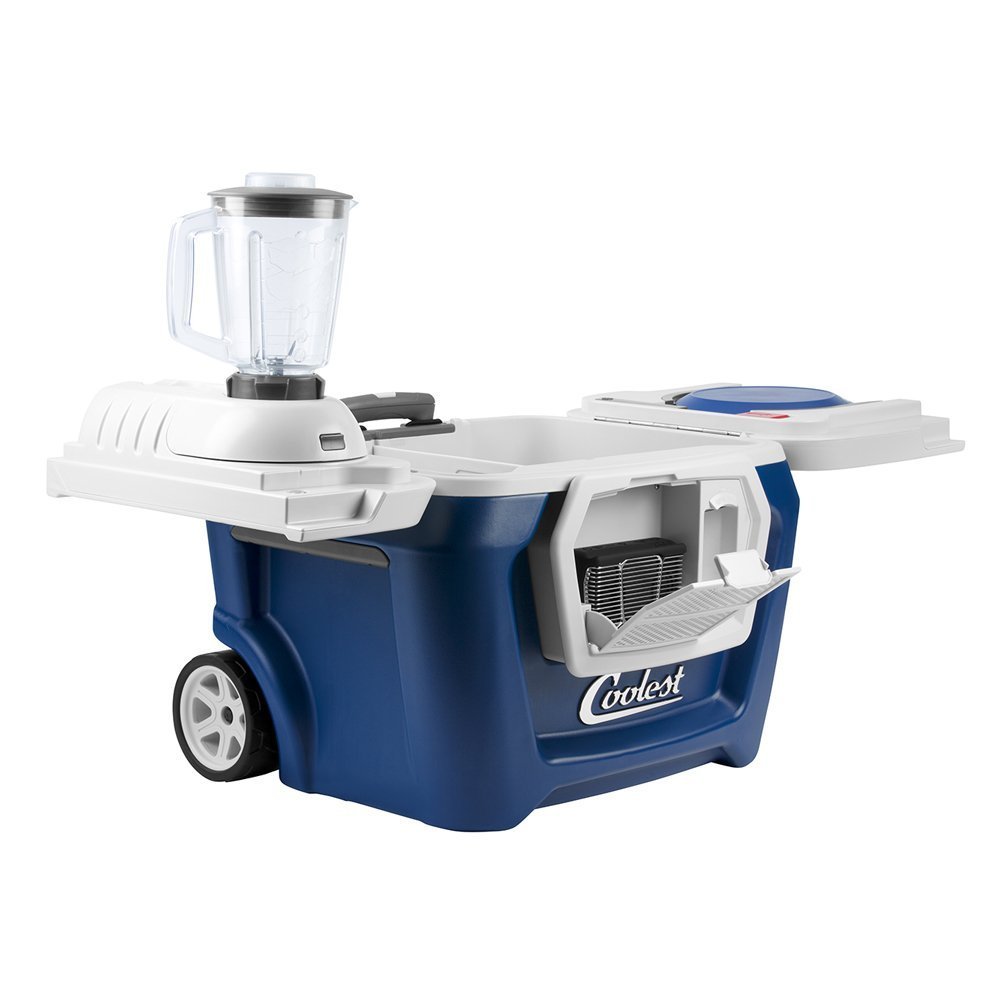 Coolest Cooler IceCrushing Blender USB Charger rechargeable battery