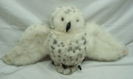 Folkmanis Nice White Snowy Owl Hand Puppet 10" Plush Stuffed Animal Toy - $24.74