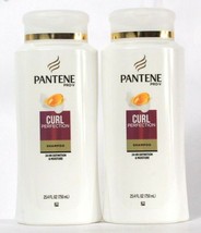 2 Bottles Pantene Pro-V 25.4 Oz Curl Perfection 24Hr Definition Moisture Shampoo