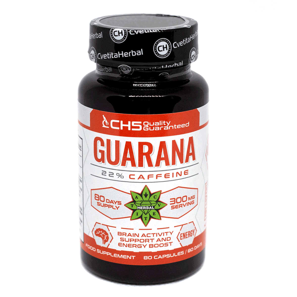 Guarana Extract | Caffeine | Energy | Multivitamin A-Z 100 | Vitamin B ...