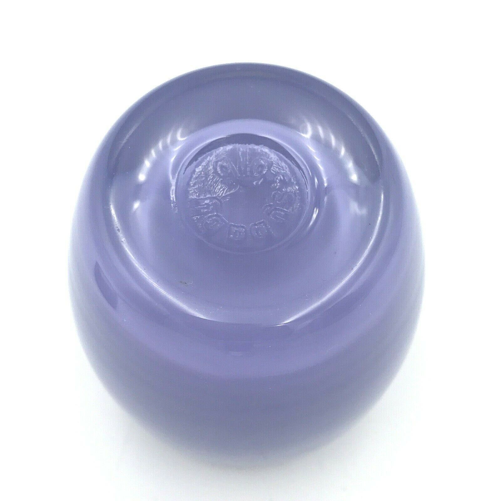 glassybaby Glassy Baby Votive Handblown USA Purple SISTER 3.5" Candle
