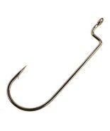 MNA-5015499 Gamakatsu Worm Offset Bronze Hook Size 4/0 25 Per Pack - $23.16