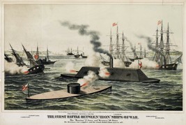 9789.Decoration Poster.Civil War Ironclad battleship.American history.Me... - $13.10+