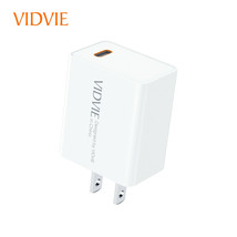 VIDVIE - PLM335C PD 20W Fast Charger Type C for Iphone Samsung Galaxy - $19.99