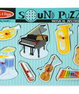 Melissa & Doug Musical Instruments Sound Puzzle - $16.99