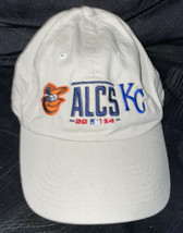 2014 MLB Baseball ALCS Rare Hat Cap KC Royals vs Baltimore Orioles EUC 47 - $17.81