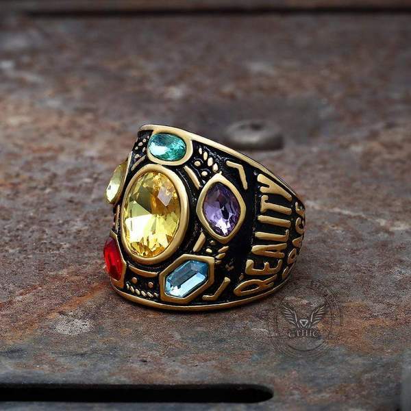 ring with infinity stones