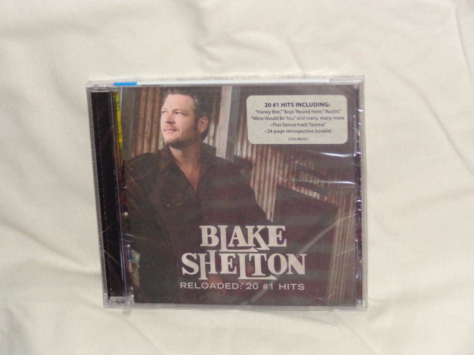 BLAKE SHELTON RELOADED: 20 # 1 HITS - NEW &amp; SEALED - CDs