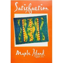 Satisfaction Modern Curves Quilt Pattern by Debbie Bowles Maple Island Q... - $8.90