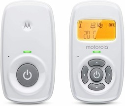 Motorola baby mbp 24 vigilabebés audio listen baby with display, conversation - $199.00