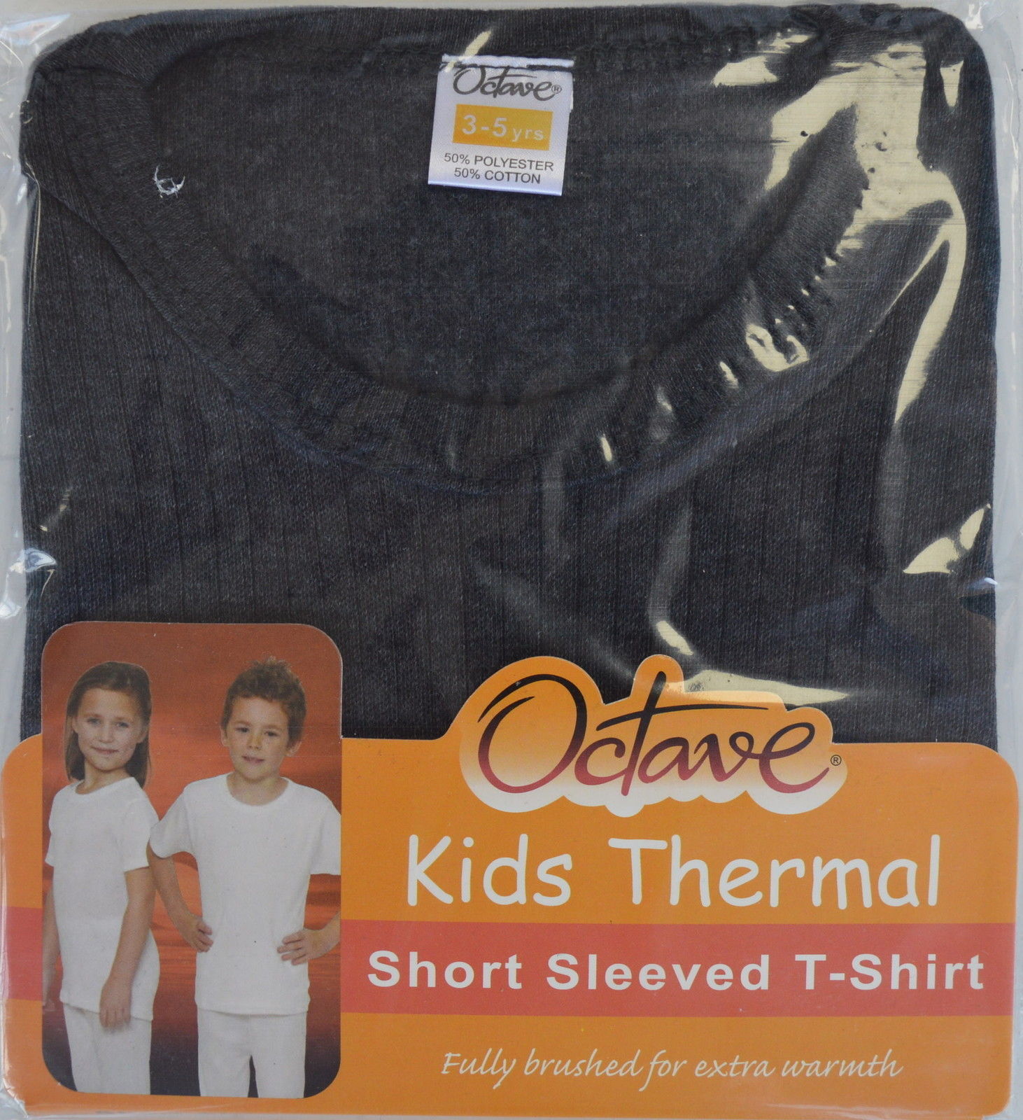 Octave 6 Pack Girls Thermal Underwear Short Sleeve T-Shirt//Vest//Top