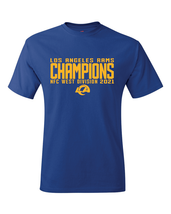 Los Angeles Rams 2021 NFC West Division Champions T-Shirt - $20.99+