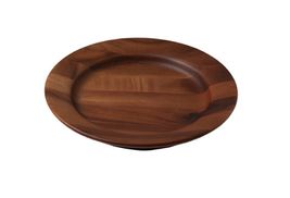Monote Rawood Acacia Wood Kitchen Serving Bowl Dish Platter Plate Set 11.8"  image 3