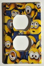 All Minions Light Switch Outlet Toggle Duplex wall Plate Cover home decor image 14